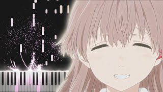 Koe no Katachi OST  litvar Piano Arrangement  Shouya Achieves the Light [upl. by Dempsey]