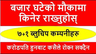 blue chip company in nepal।blue chip stocks in nepal।nepali share market news [upl. by Eberta]