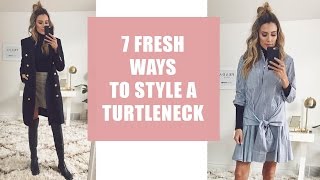 3 Ways to Wear a Black Turtleneck and Why You Need One [upl. by Celesta]