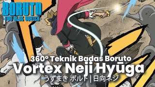 TEKNIK KAITEN 360° NEJI DITIRU BORUTO BORUTO TWO BLUE VORTEX CHAPTER 2 SUBTTITLE INDONESIA [upl. by Scever]