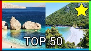 50 Best Beaches in Croatia 2020 TOP VIDEO [upl. by Guy19]