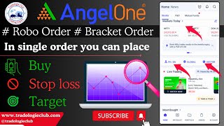 ROBO Order  How to Set Target and StopLoss Together in Angel One  SLTGTTrailing SL AI 1 Click 👆 [upl. by Frankhouse]