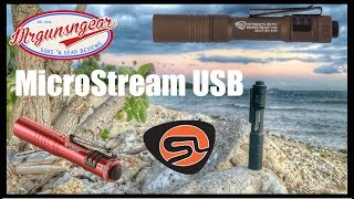 Streamlight MicroStream USB Review Rechargeable 250 Lumen Mini EDC Light [upl. by Dnalerb]