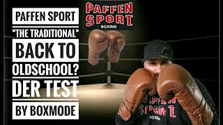 Paffen Sport quotThe Traditionalquot Boxhandschuhe  back to Oldschool  Der Test by almode [upl. by Ervine826]