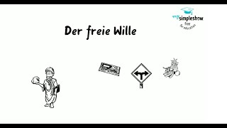 Ethik Philosophie Der freie Wille  Determinismus  Indeterminismus [upl. by Nelyk365]