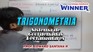 TRIGONOMETRÍA  Sistema de Coordenadas Rectangulares [upl. by Licht112]