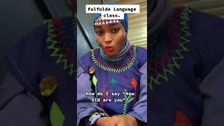 Age In Fulfulde Language  Voice Of Fulbe  vof123 [upl. by Nedyarb]