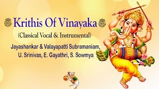 Krithis Of Vinayaka  Carnatic Classical Music  SSowmya USrinivas EGayatri [upl. by Nehtiek]