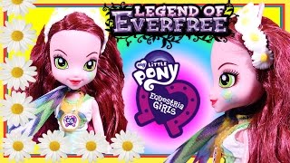 THE LEGEND OF EVER FREE Gloriosa Daisy New MLP Doll amp MLP Surprise Squishy Bag [upl. by Mady]