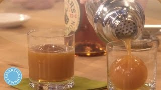 Make This CiderBourbon Cocktail  Holiday Recipes  Martha Stewart [upl. by Irollam]