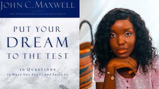 JOHN MAXWELL Put Your Dream To The Test  BOOK REVIEW amp MASTERCLASS EXPERIENCE [upl. by Carley978]