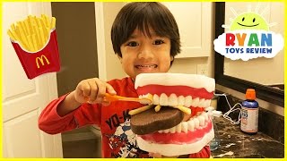 Pretend Play Brushing Teeth Learning Toys for Kids [upl. by Aan]