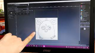 digitize line art with gimp  super beginner friendly [upl. by Dobb]