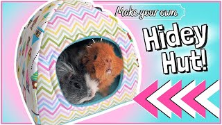 How to Make Your Own Guinea Pig Hidey Hut Tutorial and Sewing Pattern [upl. by Hal]