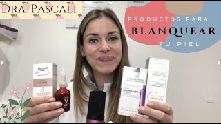 Productos para blanquear tu piel dermatóloga explica [upl. by Labanna]