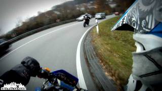 When the frontwheel slides away  CRASH [upl. by Raouf]