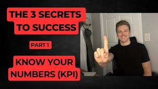 Scaling Your Real Estate Biz to 100kMonth 3 Secrets to Success Prt 1  Know Your Numbers  KPIs [upl. by Mariellen]