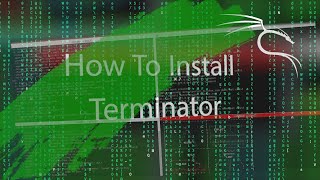 How to install Terminator KALI Linux [upl. by Noryahs]