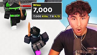 EXPOSING Players Wins in Roblox BedWars [upl. by Shakespeare469]