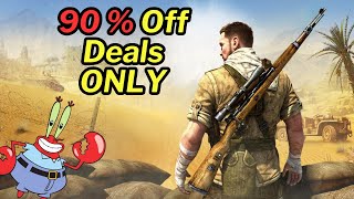 90 Off Deals on SteamGOGEpic [upl. by Iidnarb]