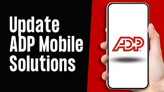 How to Update ADP Mobile Solutions App on iPhone [upl. by Ayot]