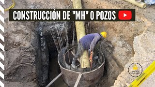 Como se realiza la Construcción de MH o Pozo de inspección [upl. by Bowra499]