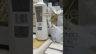 Hair smoothening treatment Loreal Xtenso smoothing creamyoutubeshorts [upl. by Tartaglia]