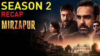 Mirzapur Season 2 Explained in Hindi [upl. by Veljkov]