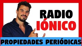 RADIO IÓNICO ✅ Ejemplos y Ejercicios resueltos 👉 PROPIEDADES PERIÓDICAS Oakademia [upl. by Ahsil]