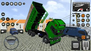 WOW KEREN Game Mobil Truk Tronton Panjang Oleng Hino Lohan Bussid Mobil Simulator [upl. by Darya]