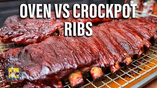 Oven VS Crockpot Ribs [upl. by Dyer]