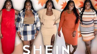 Shein Haul Shein Fall Haul Shein Plus Size Haul Size 1x2x [upl. by Nananne]