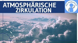 Atmosphärische Zirkulation  Gradientamp Corioliskraft  Hochdruckgürtel Tiefdruckrinne Ausgleich [upl. by Aehsa764]