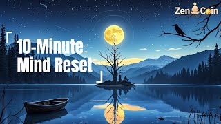 Mind Blown The 10 Minute Trick to Reset Your Mind for Success 𝐙𝐞𝐧 𝐂𝐨𝐢𝐧 [upl. by Moth]