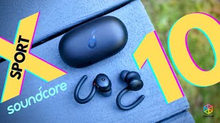 SOUNDCORE SPORT X10  Powerbeats Pro Beater X10ded review [upl. by Publea702]