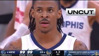 Final Minutes of Grizzlies vs Warriors 2021 NBA PlayIn Tournament Game UNCUT [upl. by Atig543]