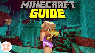 Warped Forest  Piglin Bartering  Minecraft Guide Episode 85 Minecraft 116 Lets Play [upl. by Ynnos]