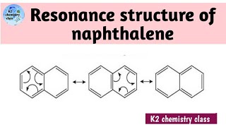 Resonance structures of naphthalenenaphthalene resonanceresonating structure of naphthalene [upl. by Durkee393]