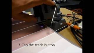 SensoPart How to teach the FT 25 C1 Color Sensor [upl. by Kentiggerma]