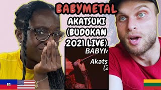 REACTION TO BABYMETAL  Akatsuki Live at Budokan 2021  FIRST TIME HEARING AKATSUKI [upl. by Bunting]