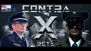 Contra X BETA Challenge Laser General vs Cybernetic General Hard 13 SupplyDropZone x1 [upl. by Yrtnahc]