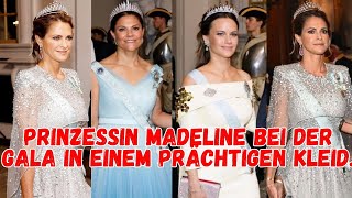 PRINZESSIN MADELINE bei der Gala in einem prächtigen Kleid [upl. by Ettenoj]