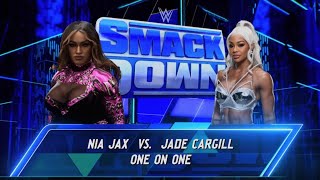 Nia Jax vs Jade Cargill [upl. by Annavaig]