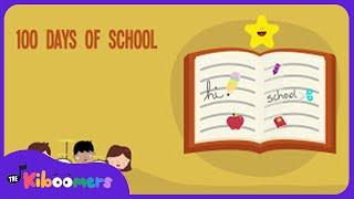 100th Day of School Lyric Video  The Kiboomers Preschool Songs amp Nursery Rhymes [upl. by Rakabuba]