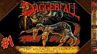 The Elder Scrolls II Daggerfall Playthrough Part 1 July 9 2018 [upl. by Aehsa356]