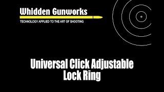 Universal Click Adjustable Lock Ring Instructions [upl. by Jada645]