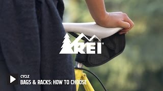 Bike Bags amp Racks How to Choose  REI [upl. by Nylacaj325]