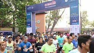 Guwahati Half Marathon Official Aftermovie 2022  Techniche 2022  IIT Guwahati [upl. by Fara]