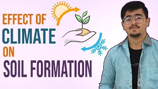 Soil Forming Factors Climate  Effect Of Rainfall And Temperature soilscience icarjrf [upl. by Nakhsa708]