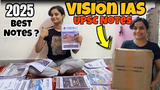 Vision IAS UPSC Notes 📚  For CSE 2025  Best Notes for IAS Exam  vlog bookreview upscnotes [upl. by Leong421]